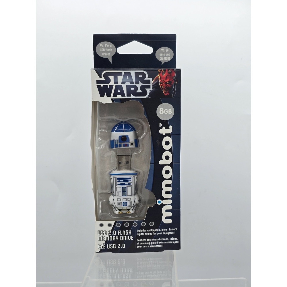 STAR‎ WARS R2-D2 mimobot 8GB USB 2.0 flash Drive New In Box